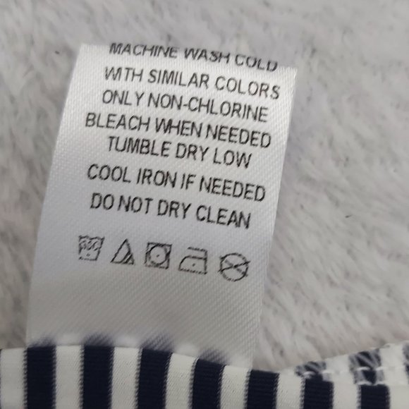 Striped Z-Line Polo, XXL, Black and White - Picture 12 of 14